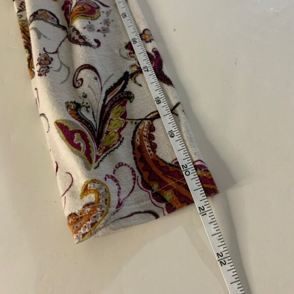 J. Jill Paisley Print Long Sleeve Top - Picture 8 of 9